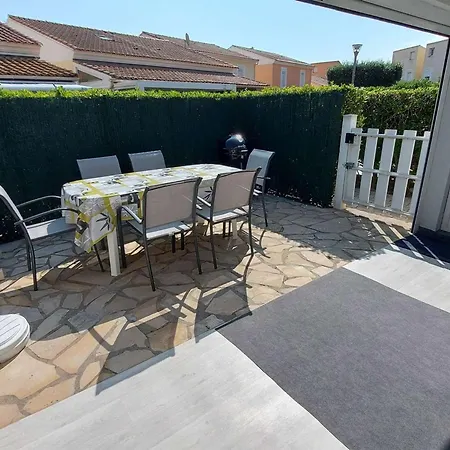 Maison Mitoyenne 3 Pieces Avec Terrasse Et Parking Prive - Fr-1-326-855 Marseillan (Herault)